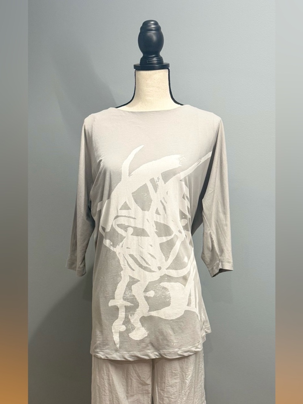 Annette Görtz Abstract Print Top – Size L